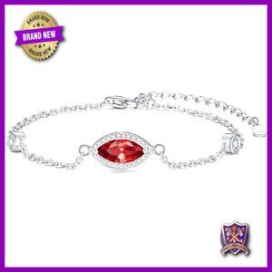 Sterling Silver Cremation Bracelet with Opal and Infinity Heart Memorial Jewelry